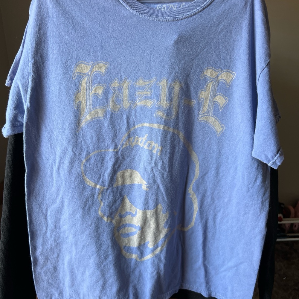 Eazy-E Graphic Tee - Light Blue